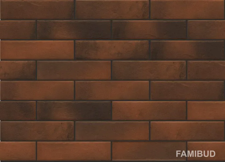 Плитка фасадна Retro Brick Chili, 6,5×24,5×0,8, Cerrad