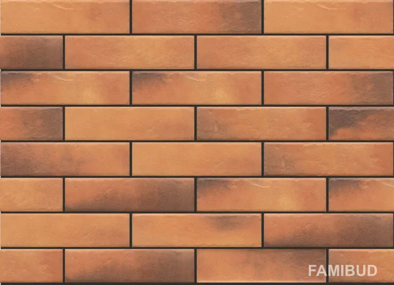 Плитка фасадна Retro Brick Curry, 6,5×24,5×0,8, Cerrad