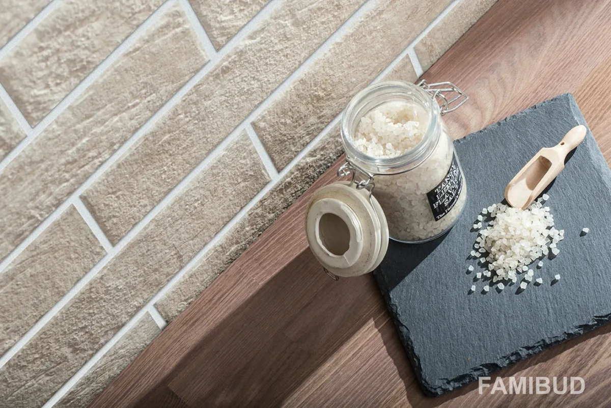 Плитка фасадна Loft Brick Salt, 6,5×24,5×0,8, Cerrad