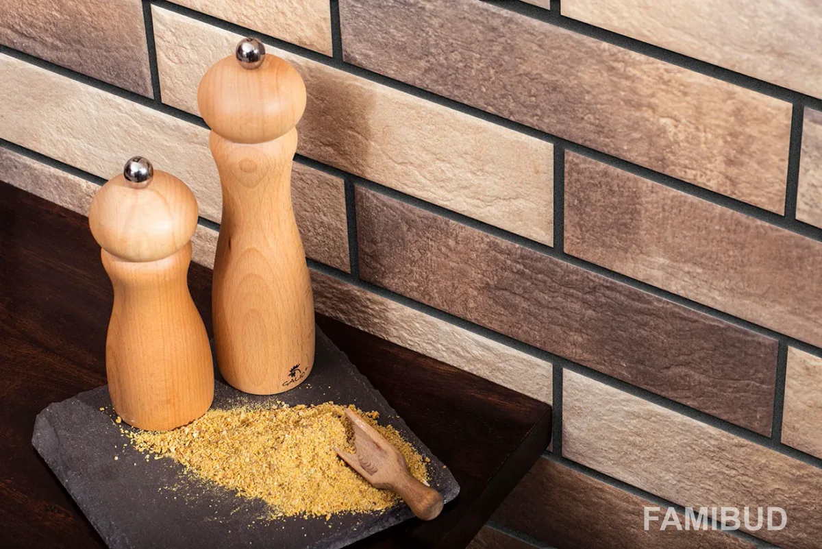 Плитка фасадна Loft Brick Masala, 6,5×24,5×0,8, Cerrad