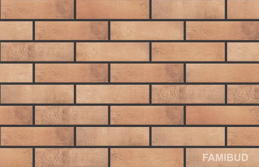 Плитка фасадна Loft Brick Curry, 6,5×24,5×0,8, Cerrad