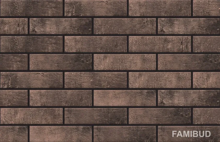 Плитка фасадна Loft Brick Cardamom, 6,5×24,5×0,8, Cerrad