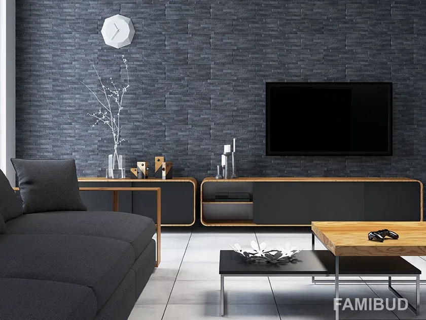 Плитка фасадна Kallio Tar, 150×450×9, Cerrad
