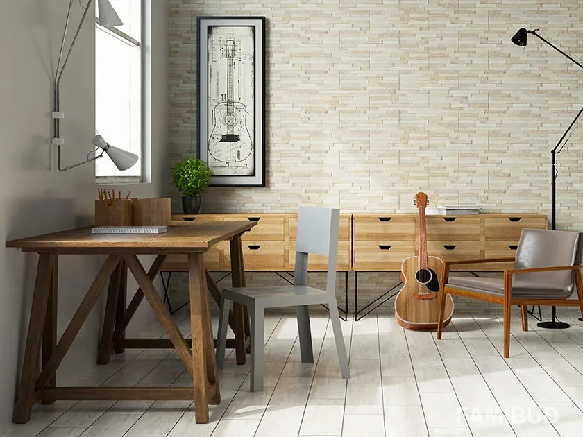 Камінь фасадний Kallio Cream, 15×45×0,9, Cerrad
