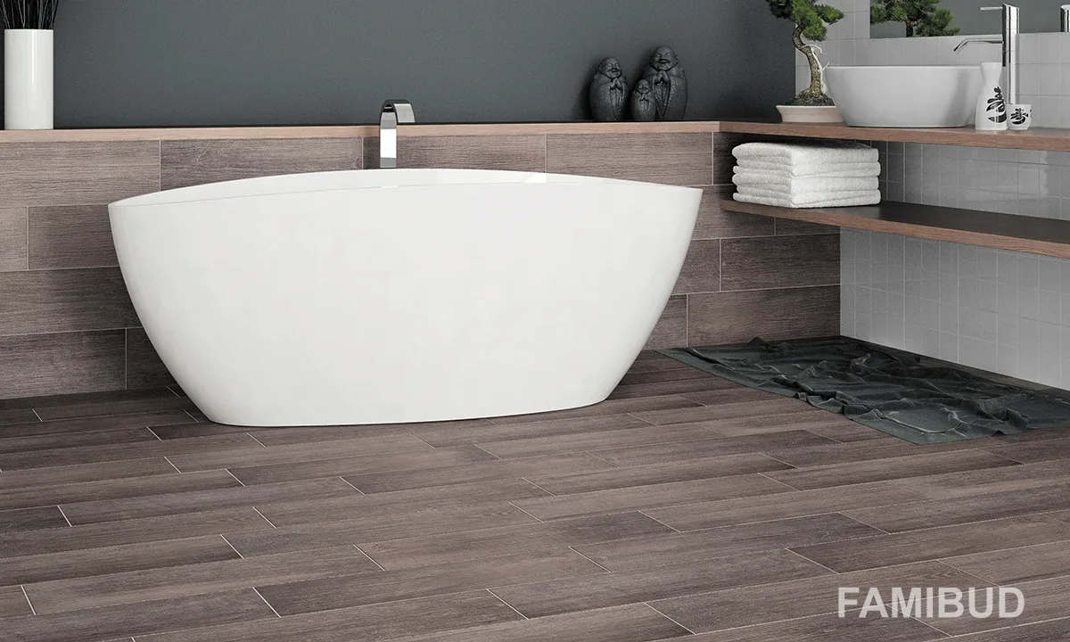 Плитка підлогова Tilia Mist, 17,5×60×0,8, Cerrad