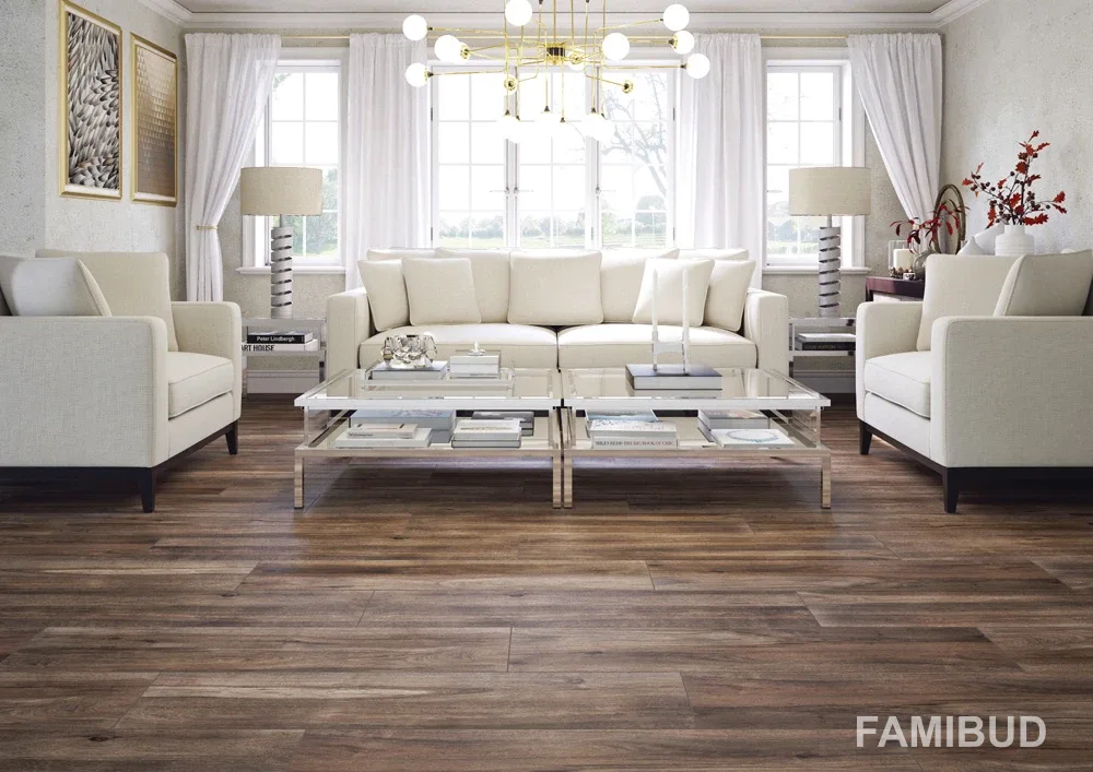 Плитка підлогова Mattina Marrone Rect, 19,3×120,2×0,8, Cerrad