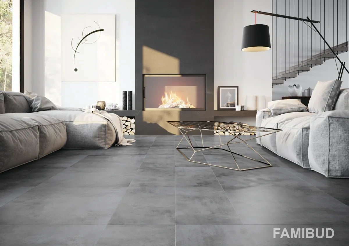 Плитка підлогова Limeria Steel Rect, 59,7×59,7×0,85, Cerrad