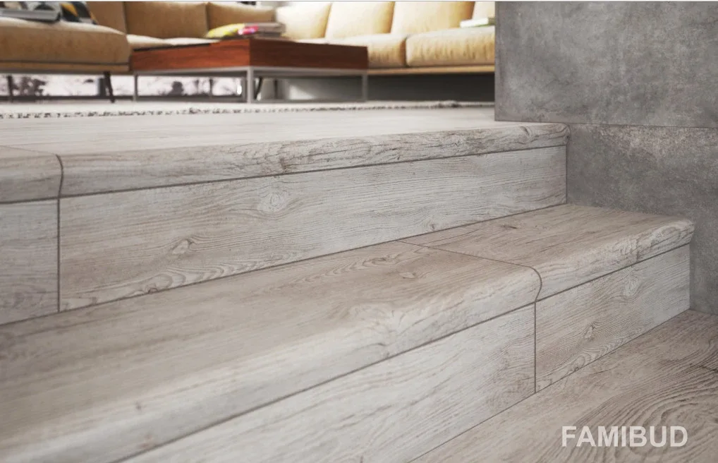 Сходинка з капіносом V shape Cortone Grigio 320, 50×1202×10, Cerrad