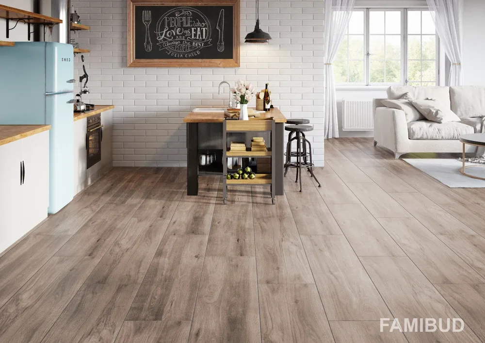 Плитка керамогранітна Mattina Beige Rect, 297×1202×8, Cerrad