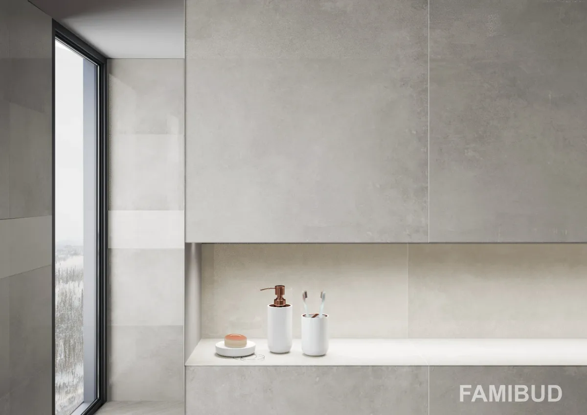 Плитка керамогранітна Tassero Gris, 597×597×8,5, Cerrad