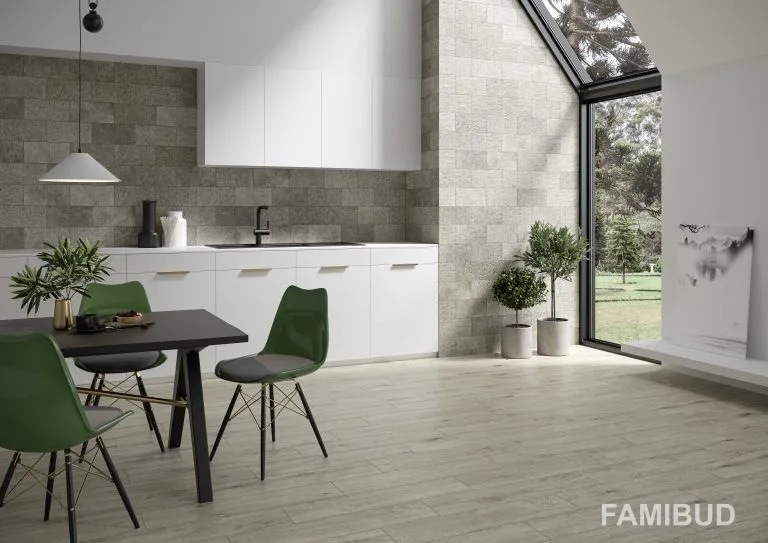 Плитка підлогова Listria Bianco, 17,5×80×0,8, Cerrad