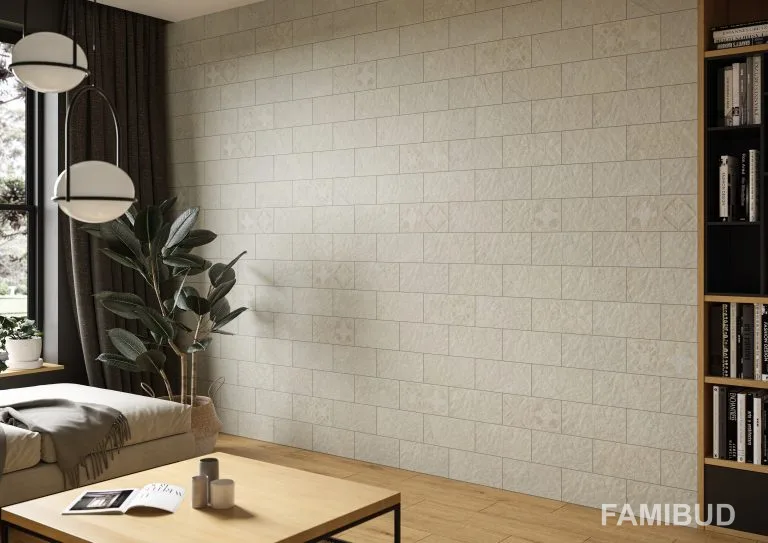 Камінь фасадний Torstone Bianco Decor, 14,8×30×0,9, Cerrad