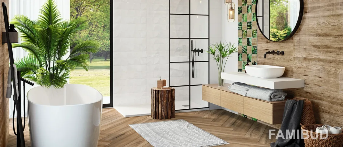Плитка стінова White Glossy Rect, 250×750×9, Konskie