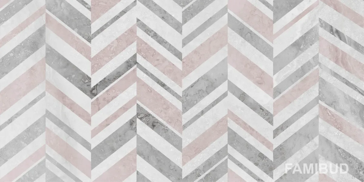Декор Rapolano Grey Rect, 300×600, Ceramika Color