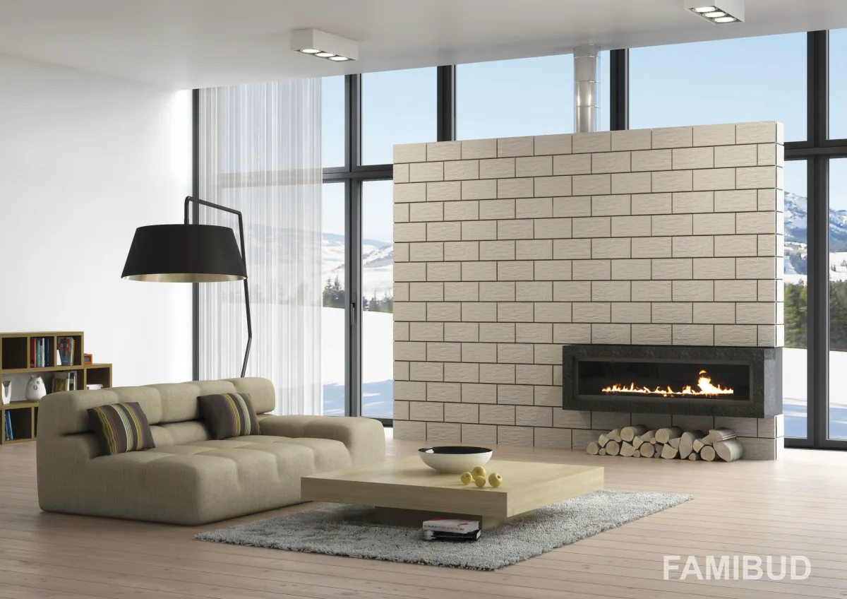 Камінь фасадний Cer 9 Krem, 14,8×30×0,9, Cerrad