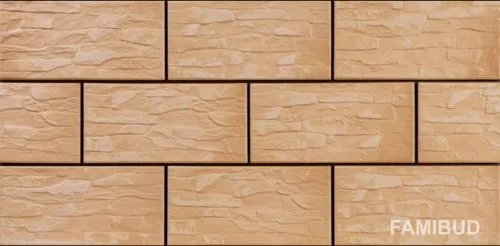 Камінь фасадний Cer 10 Ecru, 14,8×30×0,9, Cerrad