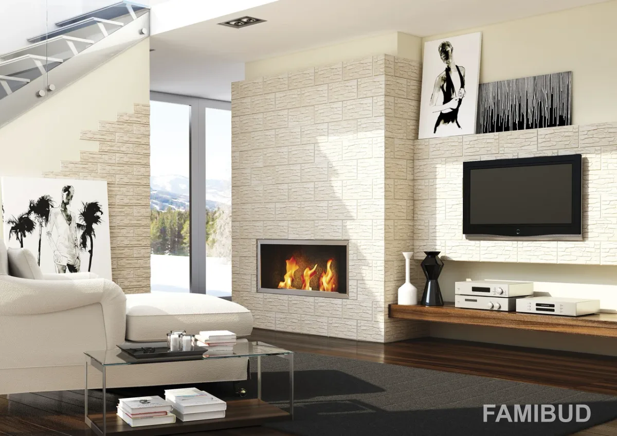 Камінь фасадний Cer 11 Cappuccino, 14,8×30×0,9, Cerrad