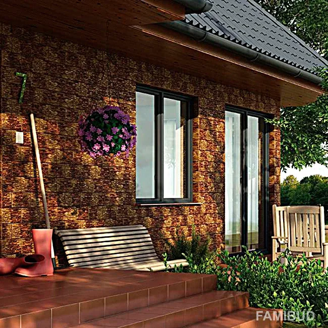Камінь фасадний Cer 21 Koral, 14,8×30×0,9, Cerrad