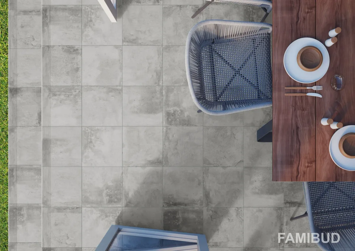 Сходинка кутова Piatto Gris, 300×300×9, Cerrad