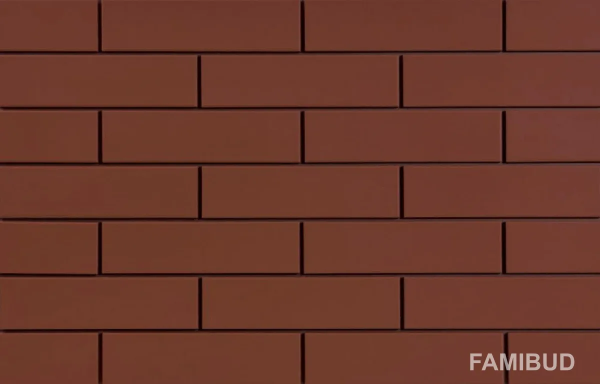 Плитка фасадна Burgund, 6,5×24,5×0,65, Cerrad