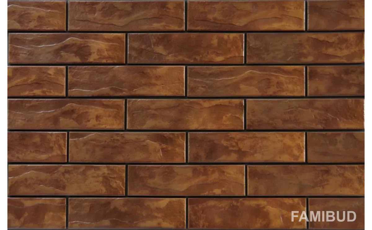 Плитка фасадна Montana Rustiko, 6,5×24,5×0,65, Cerrad