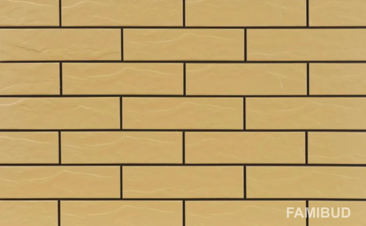 Плитка фасадна Piaskowa Rustiko, 6,5×24,5×0,65, Cerrad