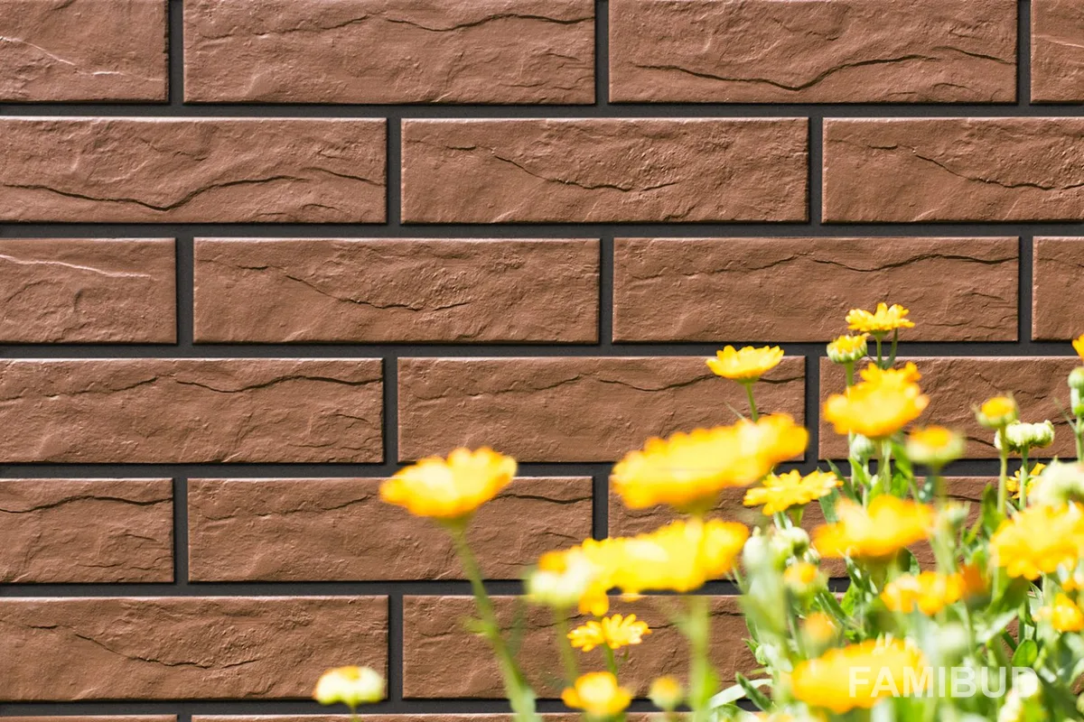 Плитка фасадна Braz Rustiko, 6,5×24,5×0,65, Cerrad
