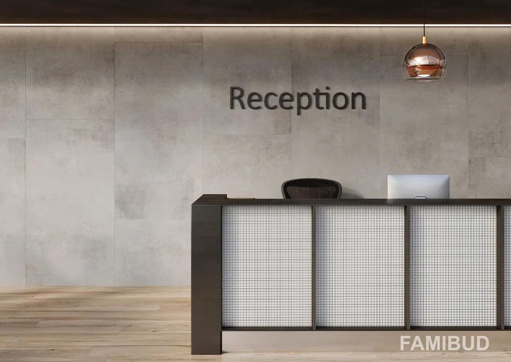 Плитка керамогранітна Concrete Gris, 597×597×8, Cerrad