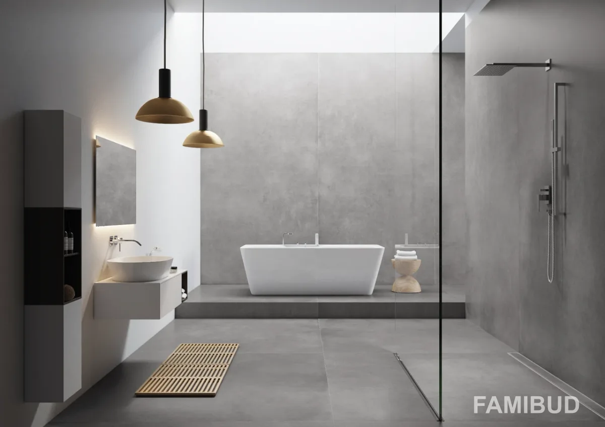 Плитка керамогранітна Concrete Rect ×8