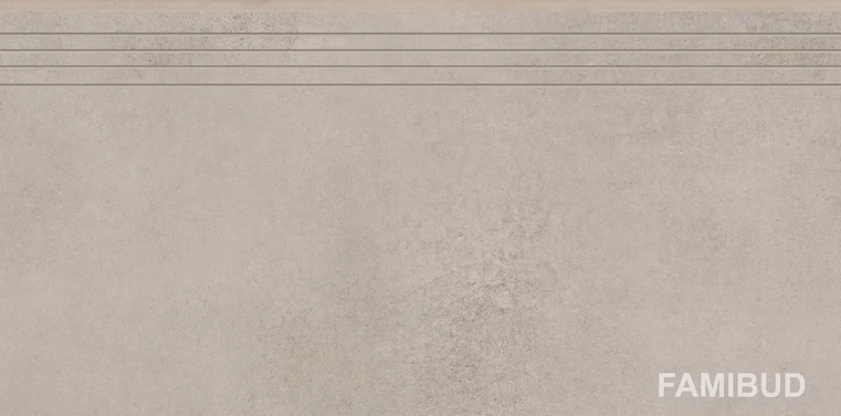 Сходинка Concrete Beige, 297×597×8, Cerrad