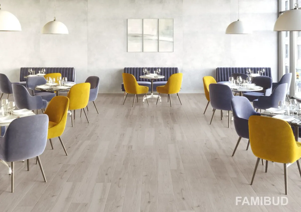 Сходинка з капіносом V shape Acero Bianco 320, 50×1202×8, Cerrad
