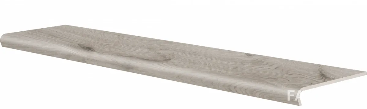 Сходинка з капіносом V shape Acero Bianco 320, 50×1202×8, Cerrad