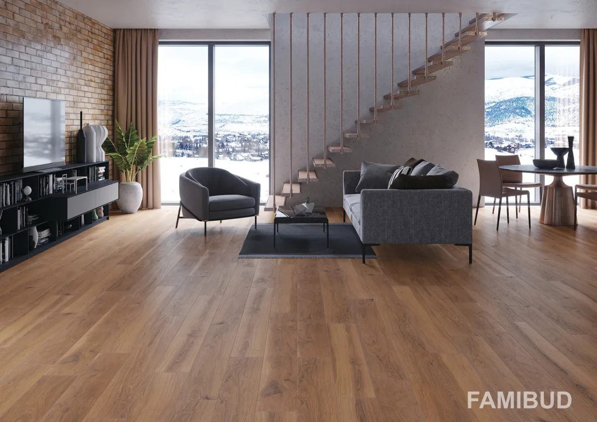 Сходинка з капіносом V shape Acero Ochra 320, 50×1202×8, Cerrad