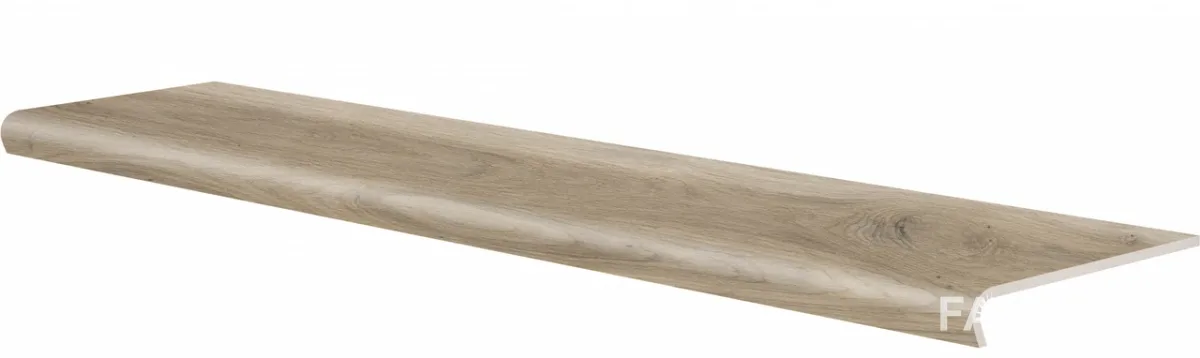 Сходинка з капіносом V shape Acero Sabbia 320, 50×1202×8, Cerrad