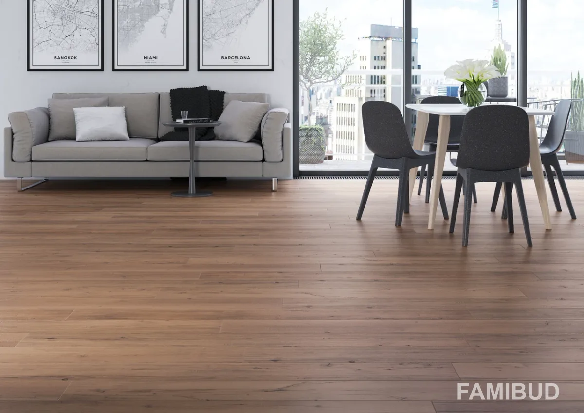 Сходинка з капіносом V shape Tonella Honey 320, 50×1202×8, Cerrad