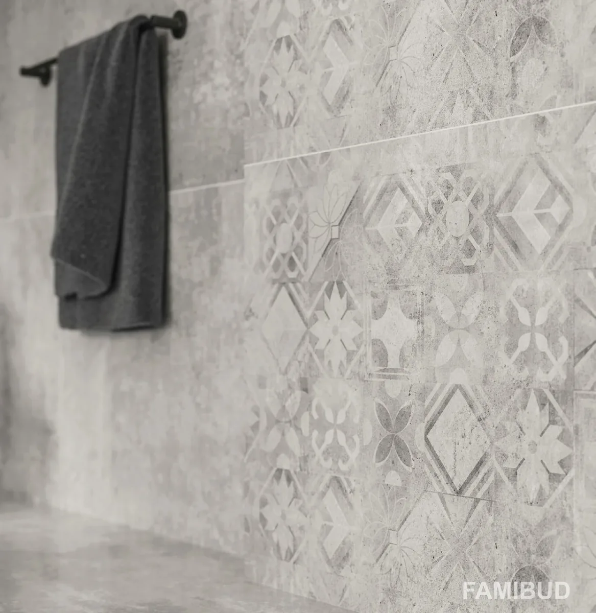 Плитка керамогранітна Softcement White, 597×1197×8, Cerrad