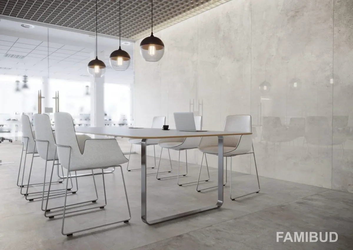 Плитка керамогранітна Softcement White, 597×597×8, Cerrad