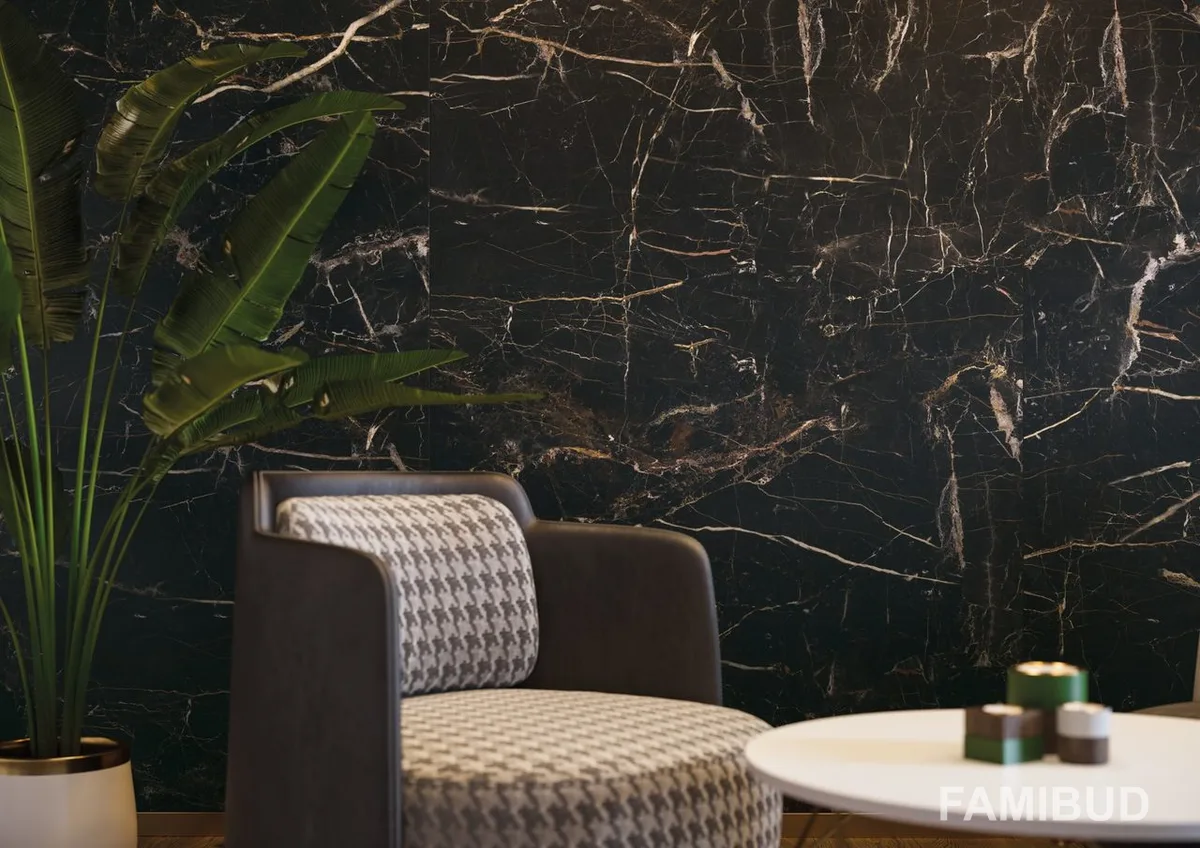 Плитка підлогова Marquina Gold, 119,7×279,7×0,6, 120×280, Cerrad