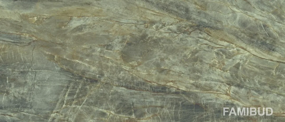 Плитка керамогранітна Brazilian Quartzite Green Rect ×8