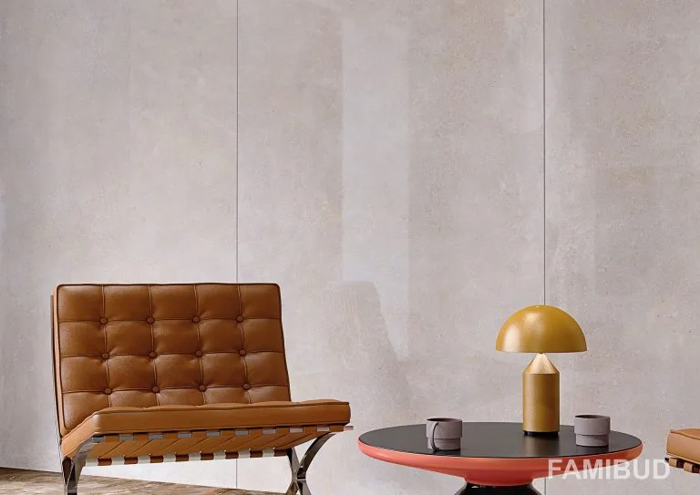 Плитка керамогранітна Modern Concrete Ivory Silky Cristal, 1197×2797×6, Cerrad