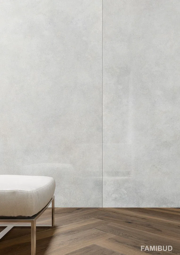 Плитка керамогранітна Modern Concrete Silver Silky Cristal, 1197×2797×6, Cerrad