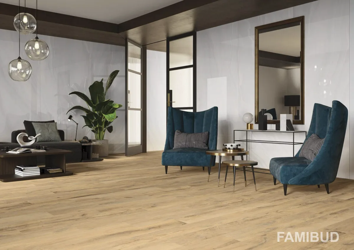 Плитка керамогранітна Guardian Wood Beige Rect ×8
