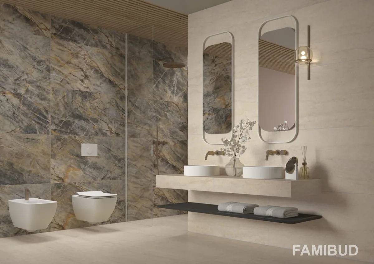 Плитка керамогранітна Dignity Beige Rect ×8