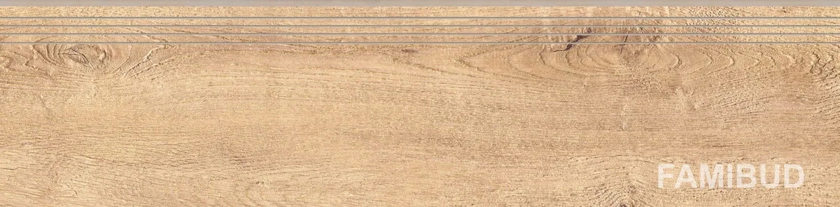 Сходинка Sentimental Wood Beige Rect, 297×1202×8, Cerrad