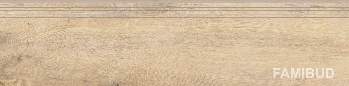 Сходинка Guardian Wood Light Beige Rect, 297×1202×8, Cerrad