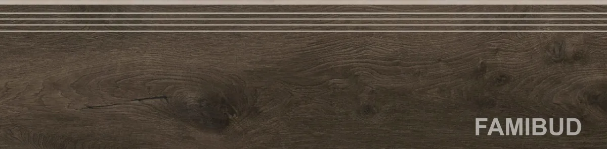 Сходинка Guardian Wood Walnut Rect, 297×1202×8, Cerrad
