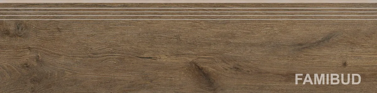 Сходинка Guardian Wood Brown Rect, 297×1202×8, Cerrad