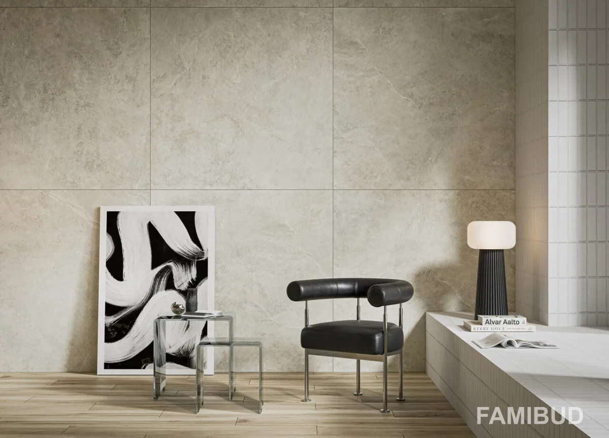 Плитка керамогранітна Softstone Grey Rect ×8