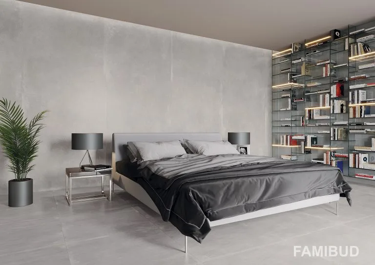 Плитка керамогранітна Modern Concrete Silver Silky Cristal ×8