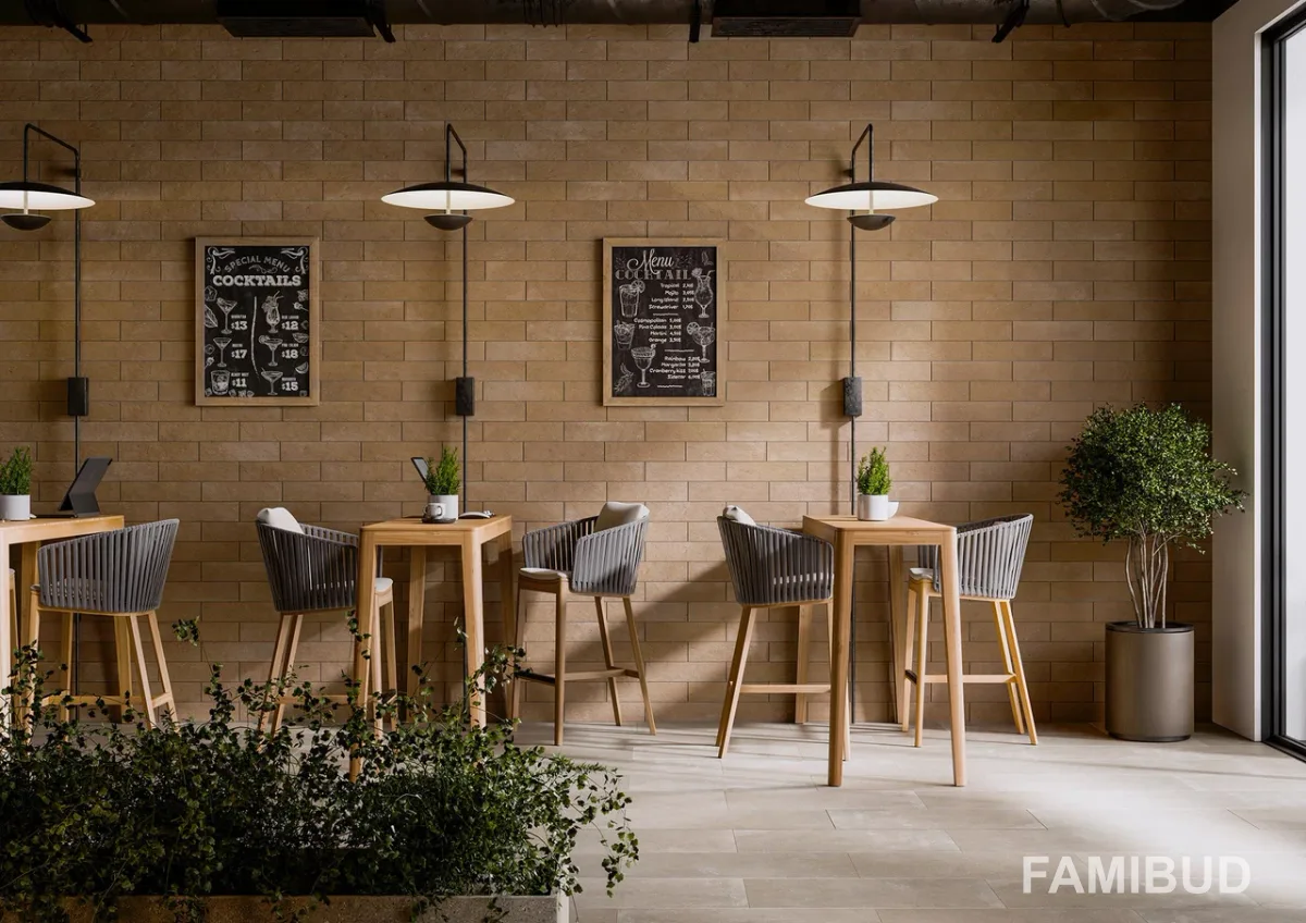Плитка фасадна Argilla Mocca, 148×300×9, Cerrad